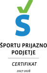 športu prijazno podjetje - certifikat 2027/2028