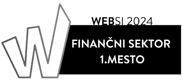 WEBSI 2024 Finančni sektor 1. mesto