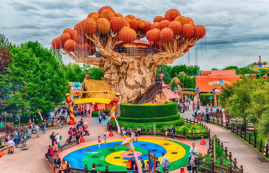 Gardaland jeseni